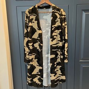 Camo Cardigan